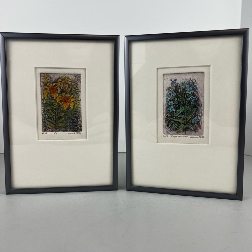 Helen L. Ness Limited Edition Framed Art Prints